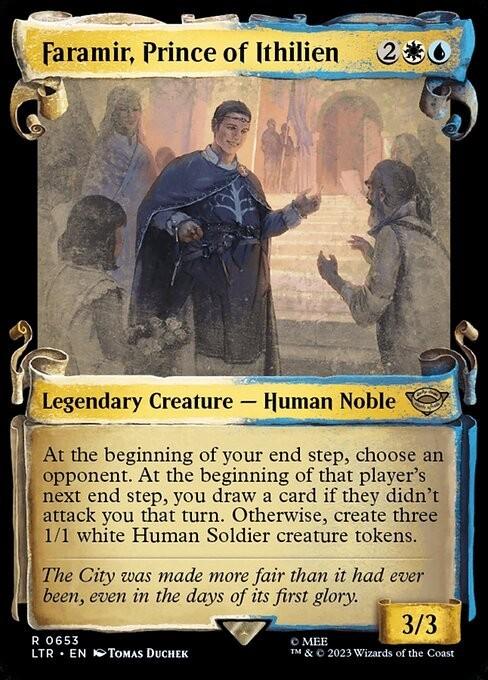 Choose your SCROLL Showcase ~ The Lord of the Rings [ NearMint ] [ Magic MTG ]
