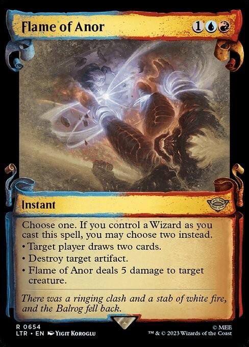 Choose your SCROLL Showcase ~ The Lord of the Rings [ NearMint ] [ Magic MTG ]