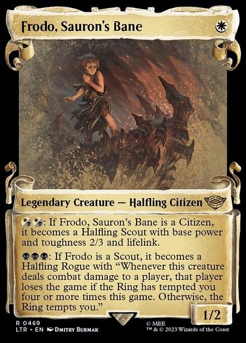 Choose your SCROLL Showcase ~ The Lord of the Rings [ NearMint ] [ Magic MTG ]