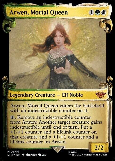 Choose your SCROLL Showcase ~ The Lord of the Rings [ NearMint ] [ Magic MTG ]