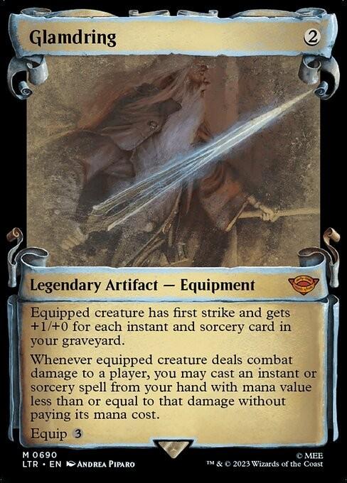 Choose your SCROLL Showcase ~ The Lord of the Rings [ NearMint ] [ Magic MTG ]