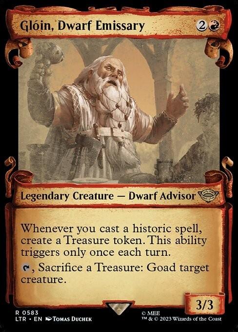 Choose your SCROLL Showcase ~ The Lord of the Rings [ NearMint ] [ Magic MTG ]