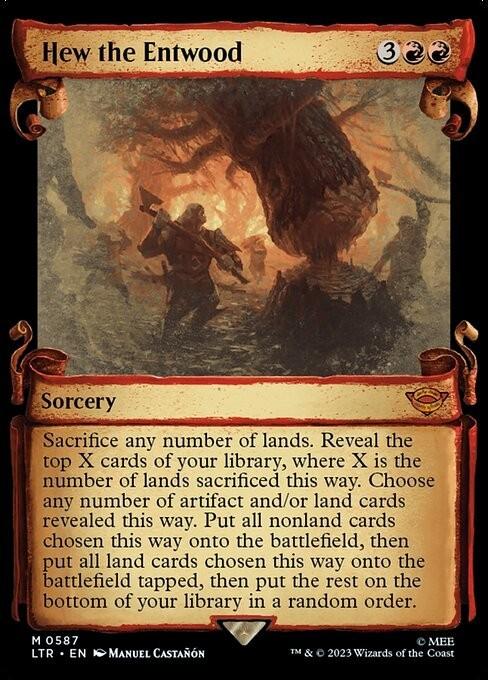 Choose your SCROLL Showcase ~ The Lord of the Rings [ NearMint ] [ Magic MTG ]