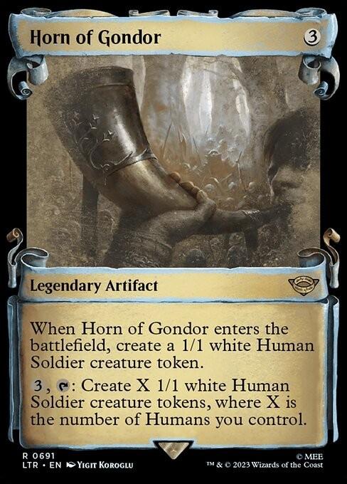 Choose your SCROLL Showcase ~ The Lord of the Rings [ NearMint ] [ Magic MTG ]