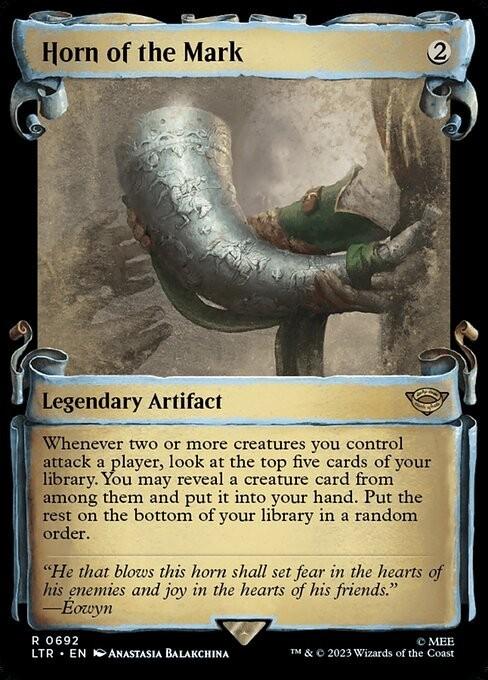 Choose your SCROLL Showcase ~ The Lord of the Rings [ NearMint ] [ Magic MTG ]