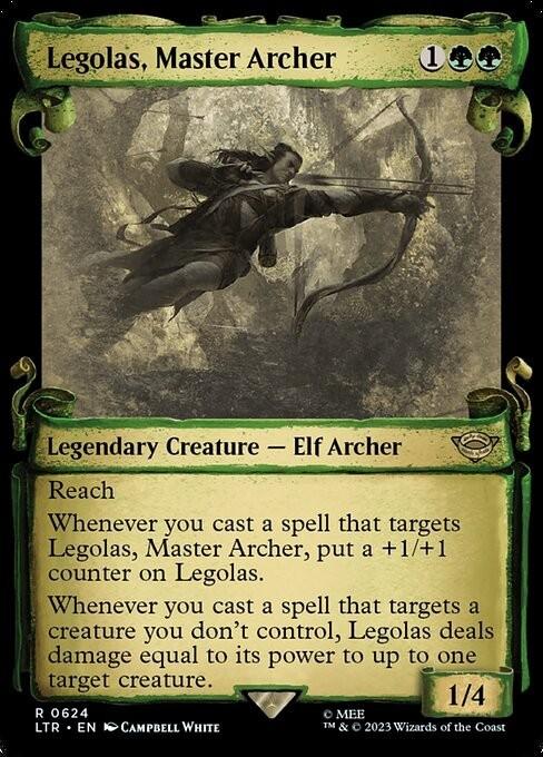 Choose your SCROLL Showcase ~ The Lord of the Rings [ NearMint ] [ Magic MTG ]