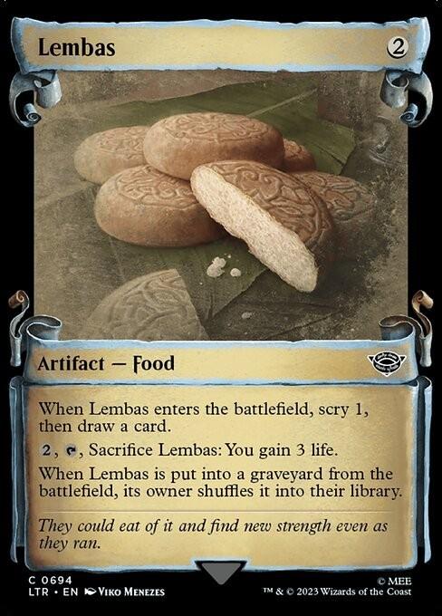 Choose your SCROLL Showcase ~ The Lord of the Rings [ NearMint ] [ Magic MTG ]