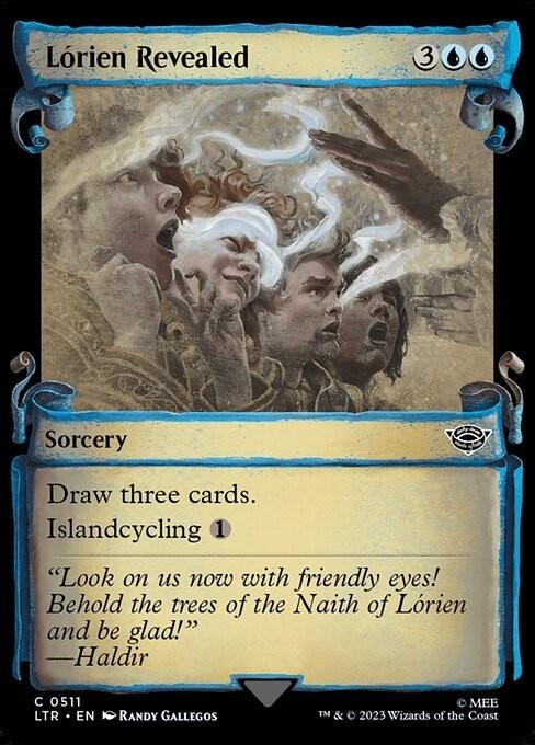 Choose your SCROLL Showcase ~ The Lord of the Rings [ NearMint ] [ Magic MTG ]