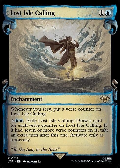 Choose your SCROLL Showcase ~ The Lord of the Rings [ NearMint ] [ Magic MTG ]