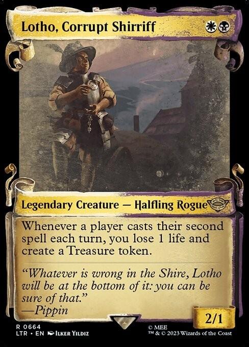 Choose your SCROLL Showcase ~ The Lord of the Rings [ NearMint ] [ Magic MTG ]