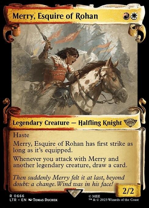Choose your SCROLL Showcase ~ The Lord of the Rings [ NearMint ] [ Magic MTG ]