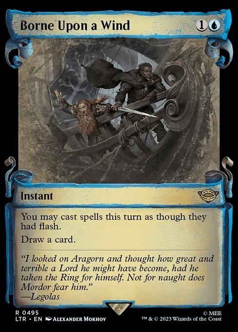 Choose your SCROLL Showcase ~ The Lord of the Rings [ NearMint ] [ Magic MTG ]