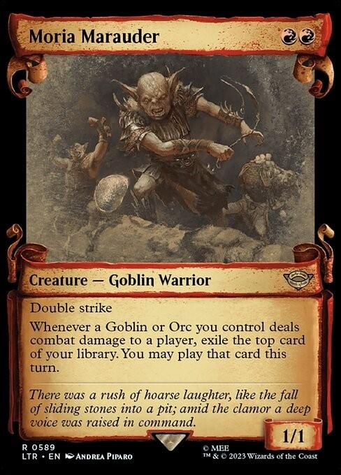 Choose your SCROLL Showcase ~ The Lord of the Rings [ NearMint ] [ Magic MTG ]