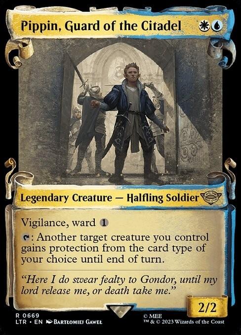 Choose your SCROLL Showcase ~ The Lord of the Rings [ NearMint ] [ Magic MTG ]