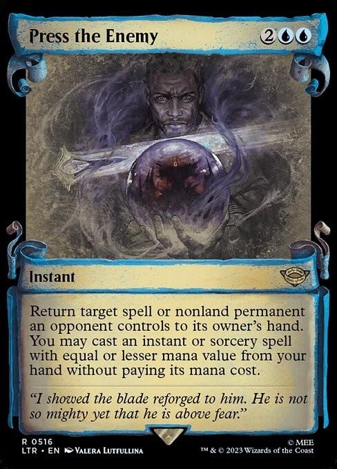 Choose your SCROLL Showcase ~ The Lord of the Rings [ NearMint ] [ Magic MTG ]