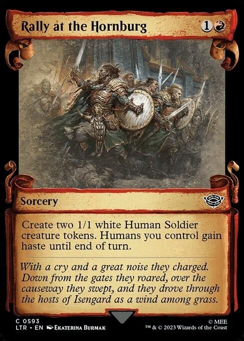 Choose your SCROLL Showcase ~ The Lord of the Rings [ NearMint ] [ Magic MTG ]