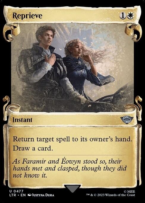 Choose your SCROLL Showcase ~ The Lord of the Rings [ NearMint ] [ Magic MTG ]