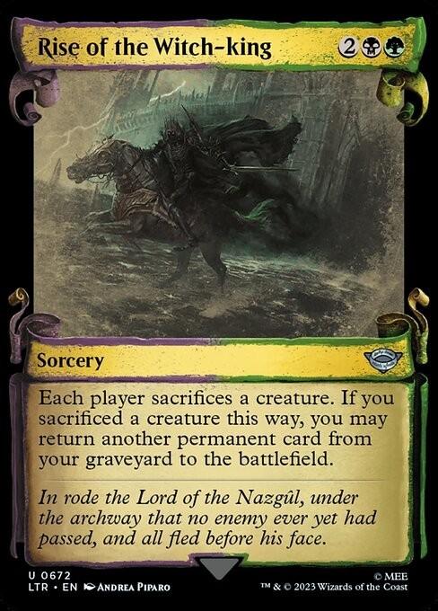 Choose your SCROLL Showcase ~ The Lord of the Rings [ NearMint ] [ Magic MTG ]