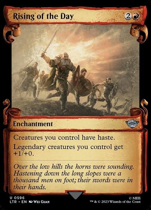 Choose your SCROLL Showcase ~ The Lord of the Rings [ NearMint ] [ Magic MTG ]