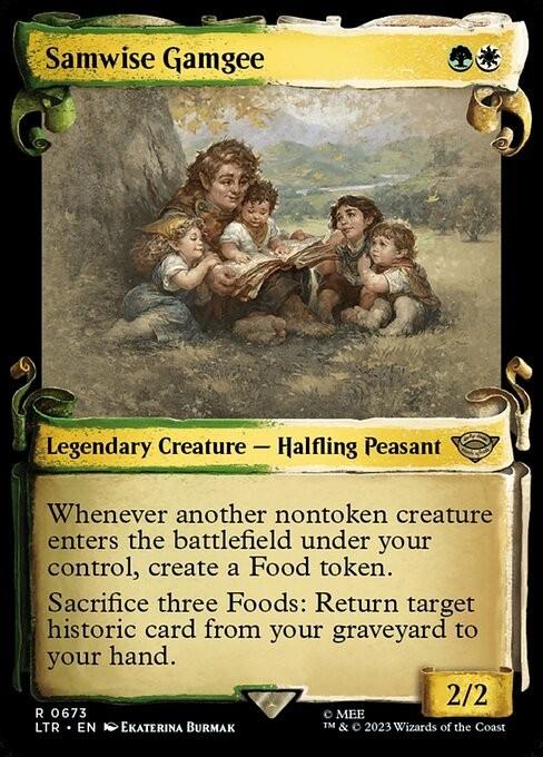 Choose your SCROLL Showcase ~ The Lord of the Rings [ NearMint ] [ Magic MTG ]