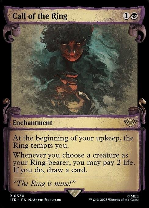 Choose your SCROLL Showcase ~ The Lord of the Rings [ NearMint ] [ Magic MTG ]