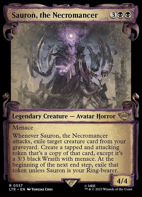 Choose your SCROLL Showcase ~ The Lord of the Rings [ NearMint ] [ Magic MTG ]
