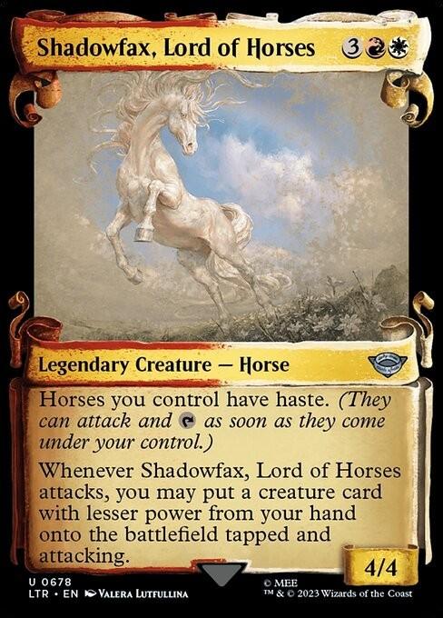 Choose your SCROLL Showcase ~ The Lord of the Rings [ NearMint ] [ Magic MTG ]