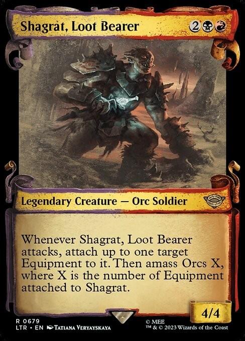 Choose your SCROLL Showcase ~ The Lord of the Rings [ NearMint ] [ Magic MTG ]