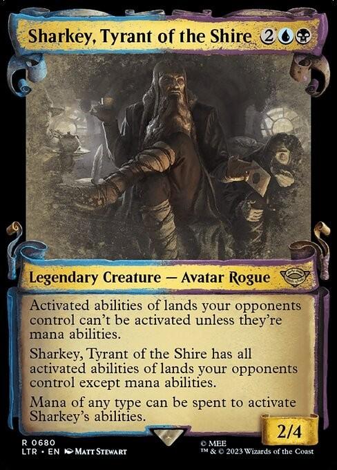Choose your SCROLL Showcase ~ The Lord of the Rings [ NearMint ] [ Magic MTG ]