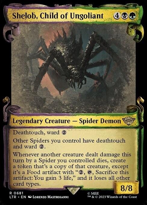 Choose your SCROLL Showcase ~ The Lord of the Rings [ NearMint ] [ Magic MTG ]