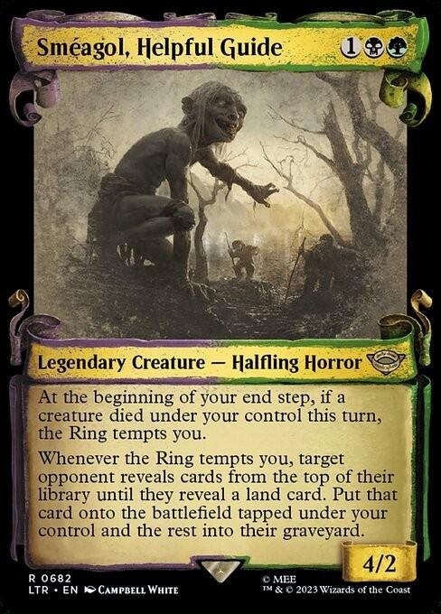 Choose your SCROLL Showcase ~ The Lord of the Rings [ NearMint ] [ Magic MTG ]