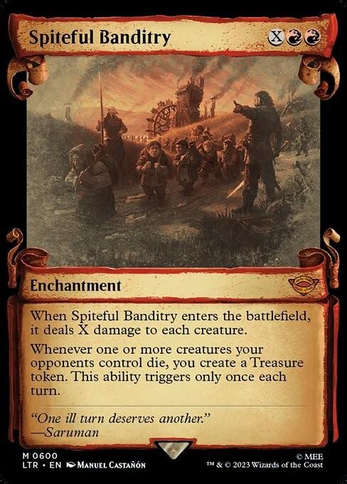 Choose your SCROLL Showcase ~ The Lord of the Rings [ NearMint ] [ Magic MTG ]