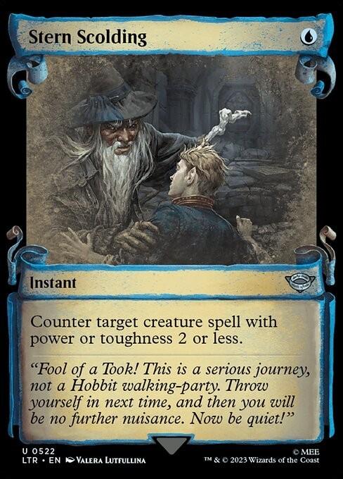 Choose your SCROLL Showcase ~ The Lord of the Rings [ NearMint ] [ Magic MTG ]