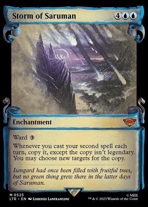 Choose your SCROLL Showcase ~ The Lord of the Rings [ NearMint ] [ Magic MTG ]