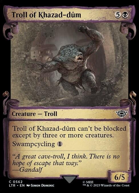 Choose your SCROLL Showcase ~ The Lord of the Rings [ NearMint ] [ Magic MTG ]