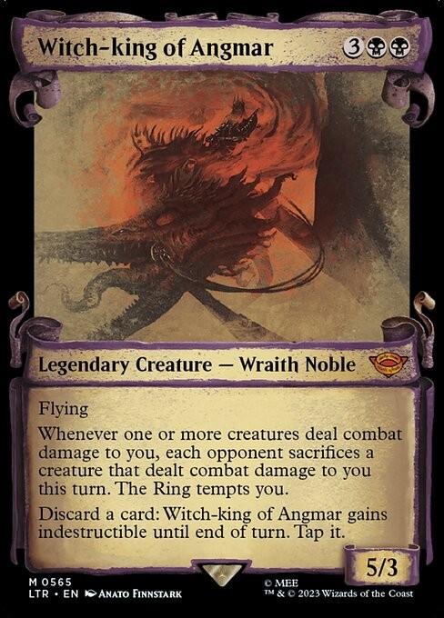 Choose your SCROLL Showcase ~ The Lord of the Rings [ NearMint ] [ Magic MTG ]