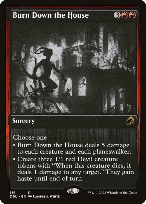Burn Down the House ~ Double Feature [ NearMint ] [ Magic MTG ]