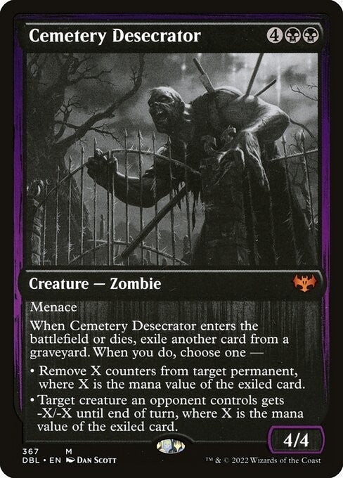 Cemetery Desecrator ~ Double Feature [ NearMint ] [ Magic MTG ]