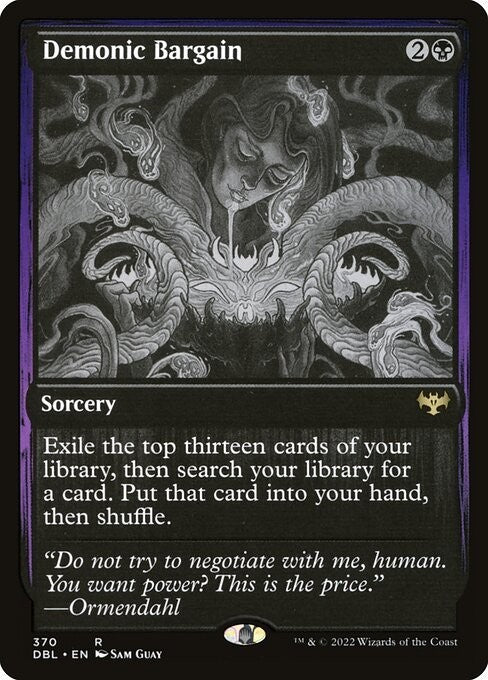 Demonic Bargain ~ Double Feature [ NearMint ] [ Magic MTG ]