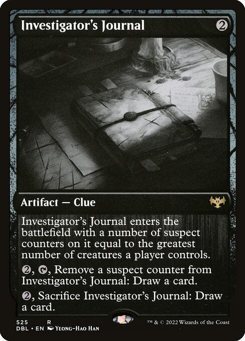 Investigator's Journal ~ Double Feature [ NearMint ] [ Magic MTG ]