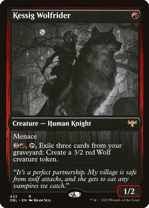 Kessig Wolfrider ~ Double Feature [ NearMint ] [ Magic MTG ]