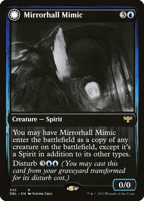 Mirrorhall Mimic / Ghastly Mimicry ~ Double Feature [ NearMint ] [ Magic MTG ]