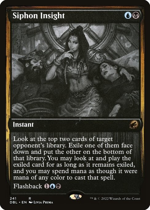 Siphon Insight ~ Double Feature [ NearMint ] [ Magic MTG ]