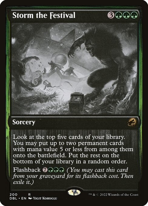 Storm the Festival ~ Double Feature [ NearMint ] [ Magic MTG ]