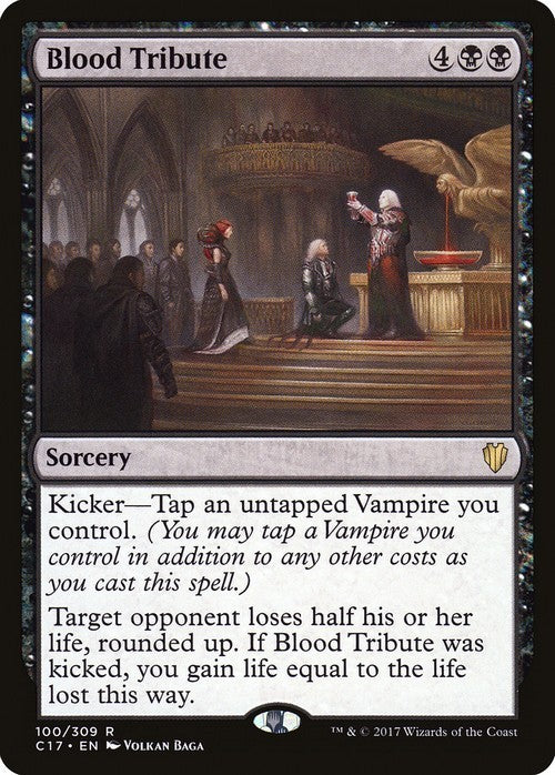 Blood Tribute ~ Commander 2017 [ NearMint ] [ Magic MTG ]