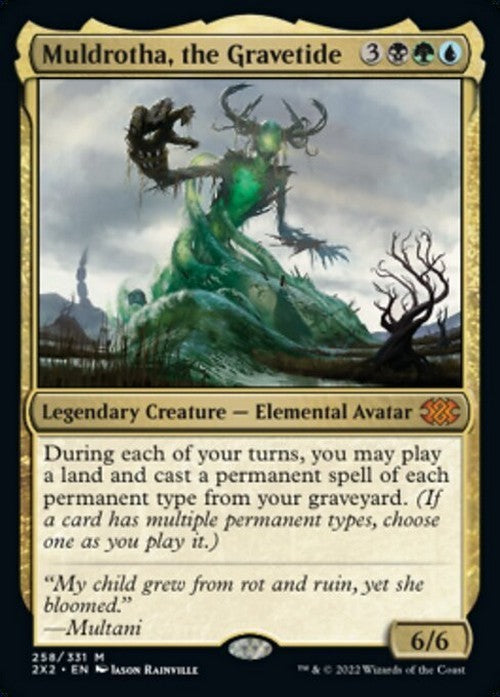 Muldrotha, the Gravetide ~ Double Masters [ NearMint ] [ Magic MTG ]