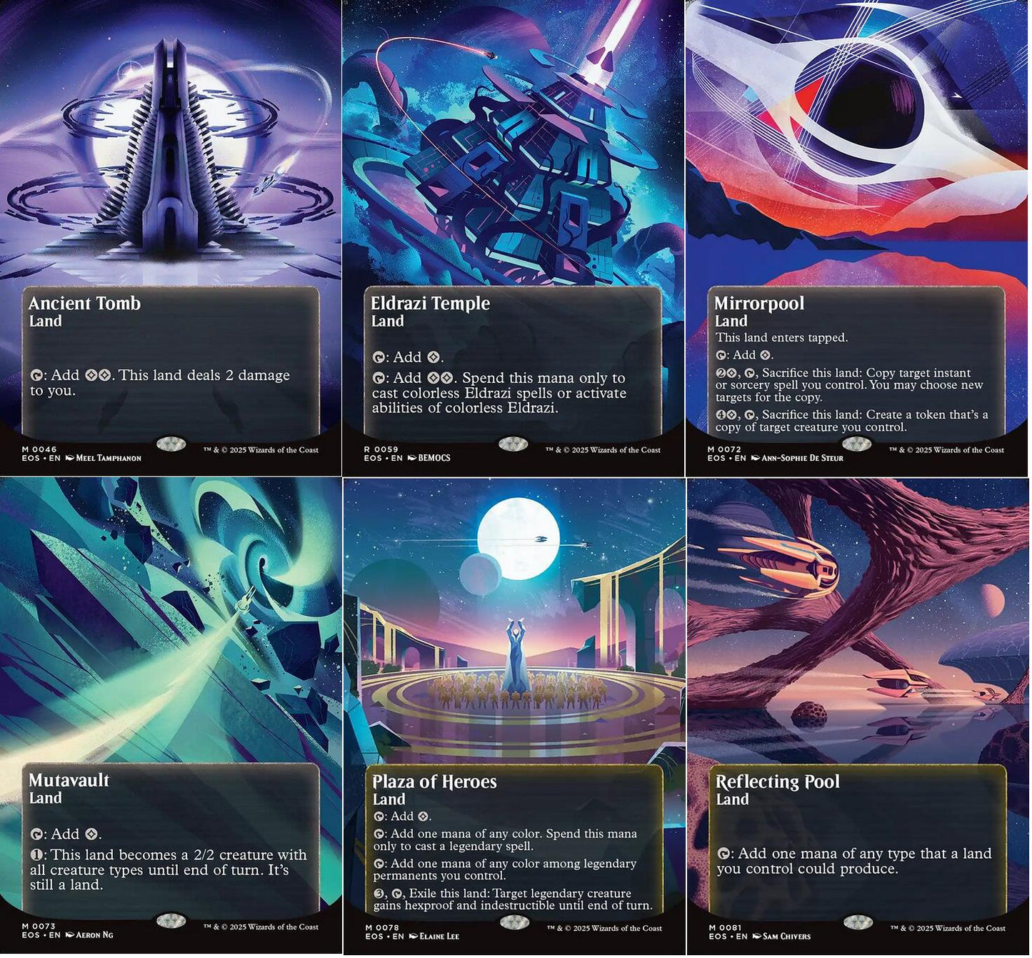 Choose your POSTER Stellar Sights ~ Edge of Eternities [ NM ] [ Magic MTG ]