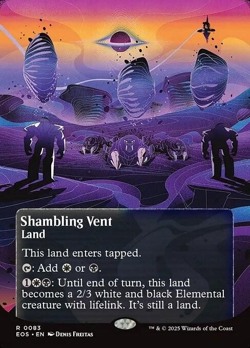 Choose your POSTER Stellar Sights ~ Edge of Eternities [ NM ] [ Magic MTG ]