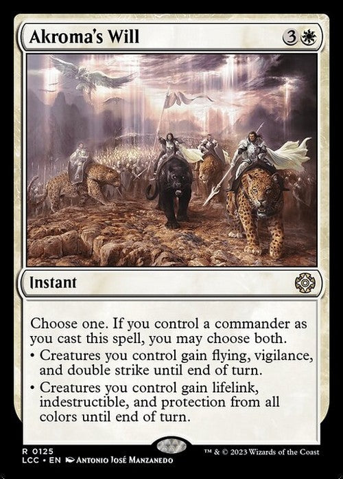 Akroma's Will ~ The Lost Caverns of Ixalan [ NearMint ] [ Magic MTG ]