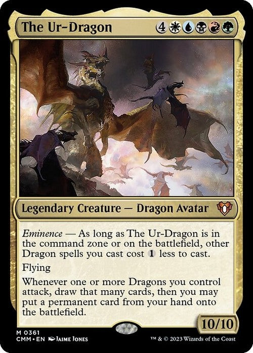 The Ur-Dragon ~ Commander Masters [ NM ] [ Magic MTG ]